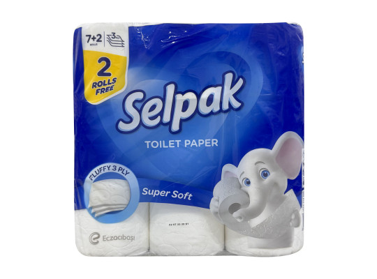Զուգարանի թուղթ SELPAK NEW 7+2PC (015920) 