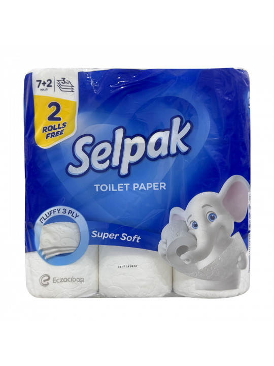 Туалетная бумага SELPAK NEW 7+2PC (015920) 