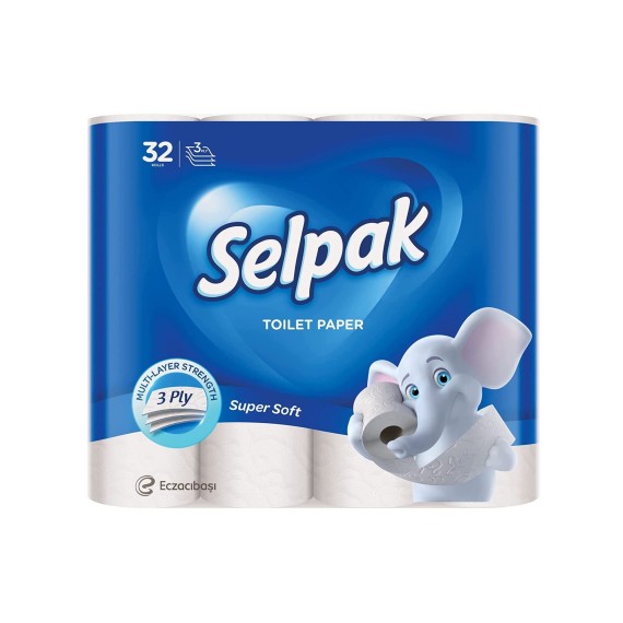 Туалетная бумага SELPAK ULTRA COMFORT 32PC (284463) 