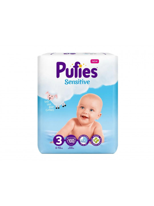 Տակդիր PUFIES SENSITIVE GIANT PACK N3 100PCS (035579) 