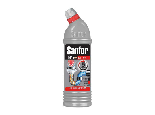 Cleaning liquid S. SANFOR SEWER PIPES GEL 750 GR (003402) 