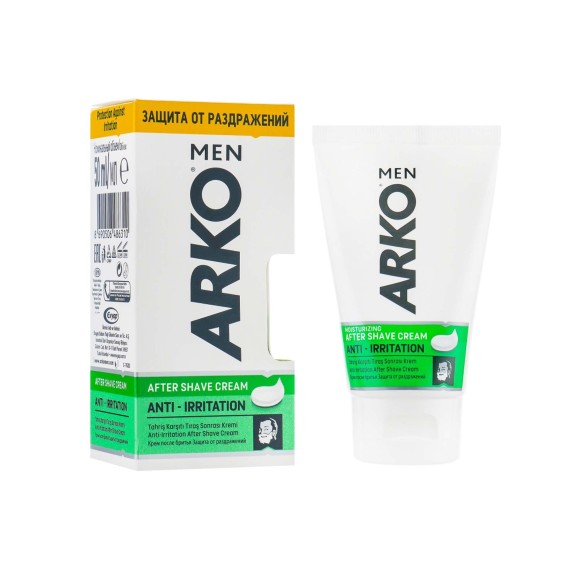 For shaving ARKO SHAVING CREAM AFTERSHAVE ANTI IRRATION 50ML (486310) 
