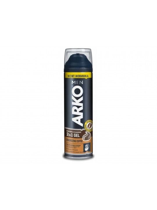 For shaving ARKO SHAVING GEL 2 in 1 COFFEE 200ML 507329