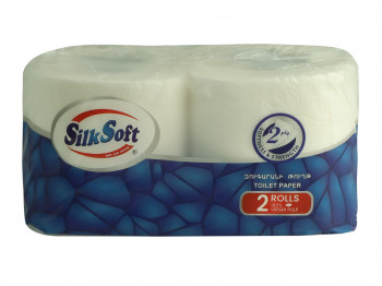 Туалетная бумага SILK SOFT 2 LAYER 2PC (039930) 