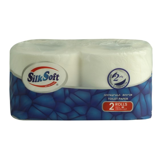 Զուգարանի թուղթ SILK SOFT 2 LAYER 2PC (039930) 