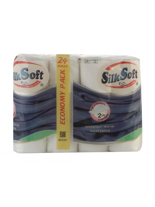 Туалетная бумага SILK SOFT 2Շ 24 ՀԱՏ (011150) 
