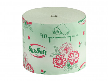 Toilet paper SILK SOFT 65M 1 BLOCK 8PC GREEN (010058) 