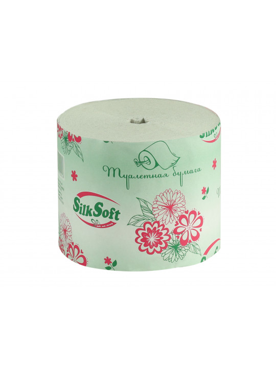 Toilet paper SILK SOFT 65M 1 BLOCK 8PC GREEN (010058) 