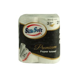 Paper towel SILK SOFT KITCHEN PAPER TOWEL 3 LAYER 2PC (012126) 