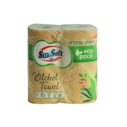 Paper towel SILK SOFT KITCHEN PAPER TOWEL ECO PACK 3 LAYER 2PC (011716) 