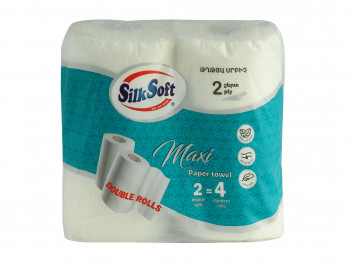 Paper towel SILK SOFT KITCHEN PAPER TOWEL MAXI 2 LAYER 2PC 30M (014083) 
