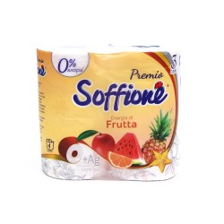 Toilet paper SOFFIONE ENERGIA DI FRUTTA 3PLY 4PC (102444) 