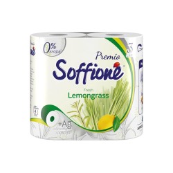 Toilet paper SOFFIONE FRESH LEMONGRASS 3PLY 4PC (100501) 