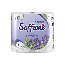 Toilet paper SOFFIONE LAVENDER 3PLY 4PC (100471) 