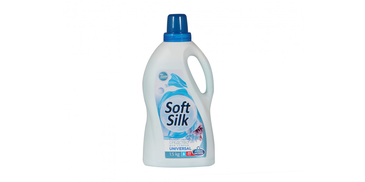 Լվացքի գել SOFT SILK GEL UNIVERSAL 1.5L (001284) 