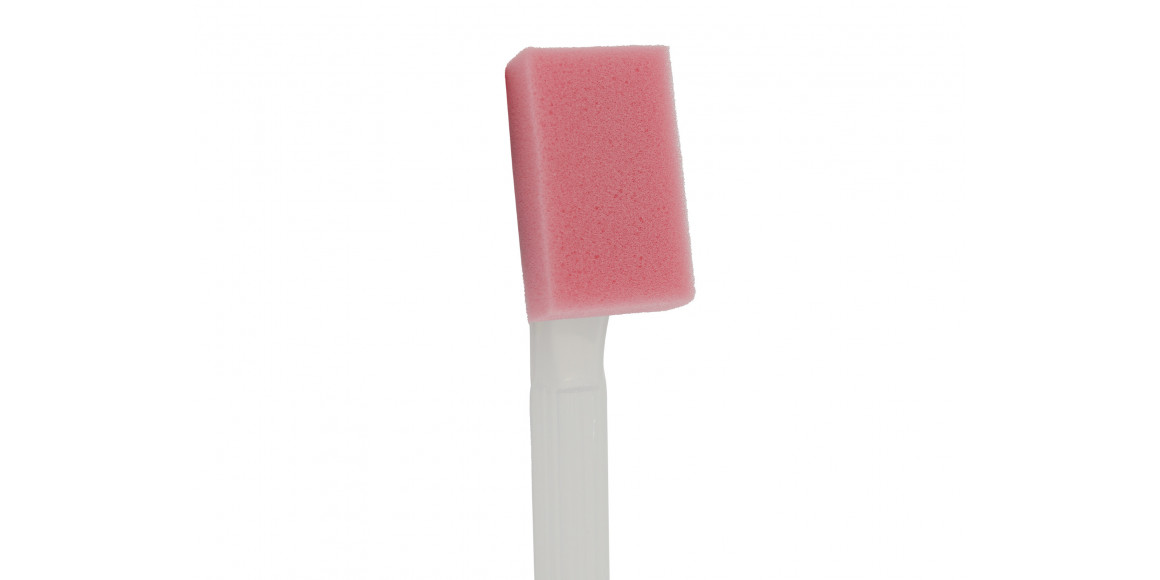 Kitchen sponge and scourer SANEL SPONGE WITH HANDLE PINK (046114)