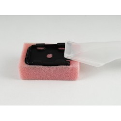 Խոհանոցի սպունգ եվ քերիչ SANEL SPONGE WITH HANDLE PINK (046114)