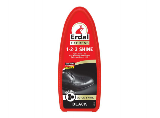 կոշիկի խնամք ERDAL SPONGE-SHINE 1-2-3 BLACK 128