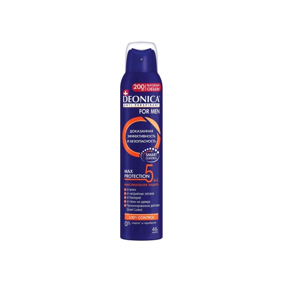 Դեզոդորանտ DEONICA SPRAY FIVE PROTECTION FOR MEN 200ML (031083) 