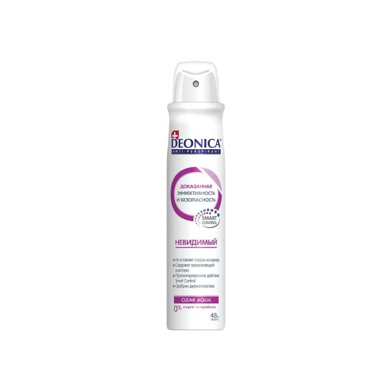 Դեզոդորանտ DEONICA SPRAY INVISIBLE FOR WOMEN 200ML (029844) 