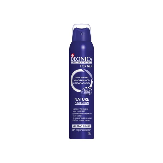 Դեզոդորանտ DEONICA SPRAY NATURE PROTECTION FOR MEN 200ML (030079) 