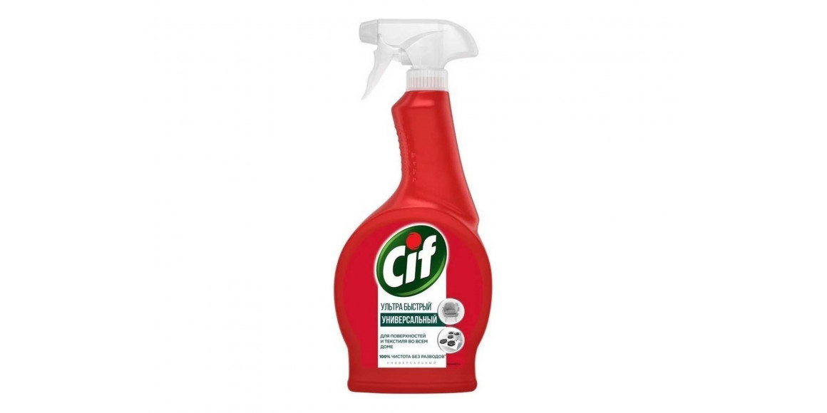 Cleaning liquid CIF SPRAY UNIVERSAL ULTRA FAST RED 500ml (029374) 