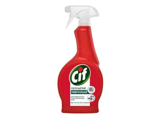 Cleaning liquid CIF SPRAY UNIVERSAL ULTRA FAST RED 500ml (029374) 