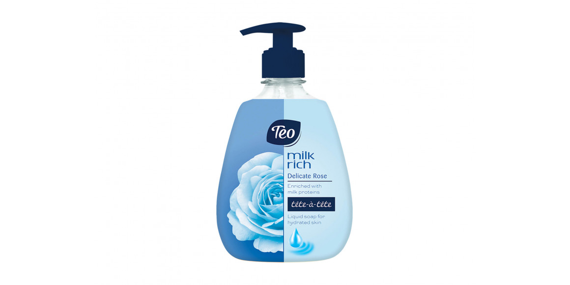 Օճառ TEO LIQUID SOAP MILK RICH DELICATE ROSE 400ML (045141) 3457