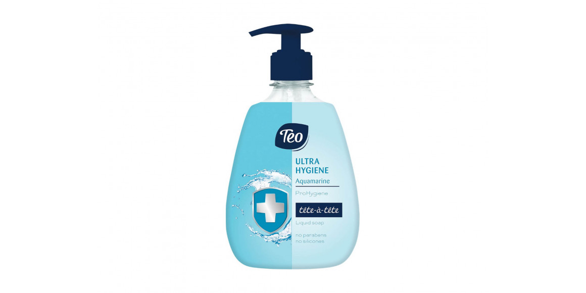 Liquid soap TEO ULTRA HYGIENE AQUAMARINE 400ML (045417) 