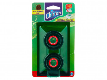 Освежитель CHIRTON TOILET TABLETS PINE FOREST 2x50GR (610397) 