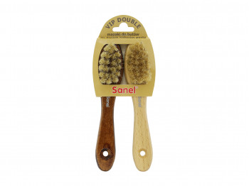 Cleaning brush SANEL 379540 FOR SHOES VIP 2PC 
