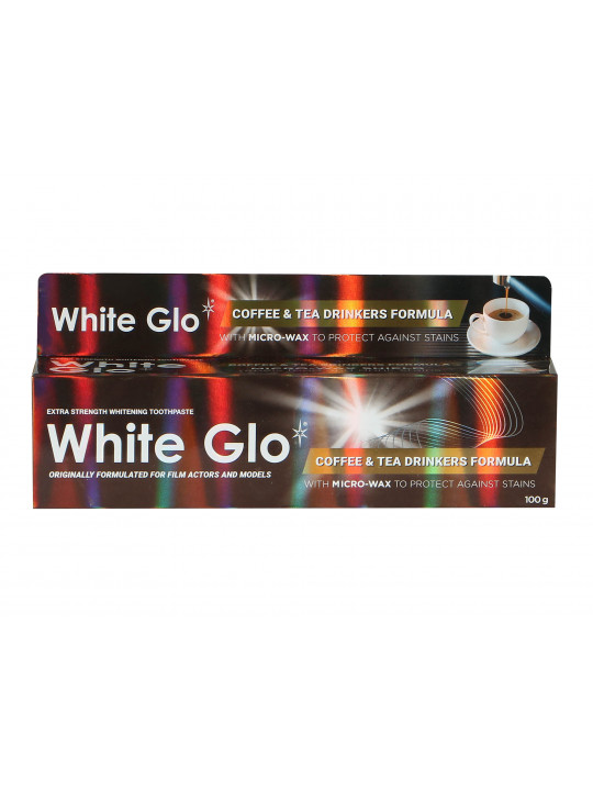 Уход за полостью рта WHITE GLO TOOTH PASTE WHITENING COFFEE&TEA 100ML (000899) 