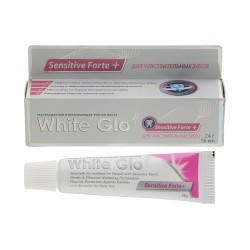 Բերանի խոռոչի խնամք WHITE GLO TOOTH PASTE WHITENING SENSITIVE FORTE PLUSE 24ML (000776) 