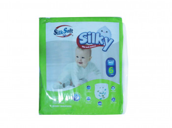 Подгузник SILK SOFT XL N6 (15-30KG) 40PC (010351) 