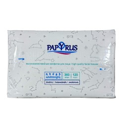 Салфетка PAPYRUS Անձեռոցիկ Դեմքի 3շերտ 120հատ STELLAR (602215) 