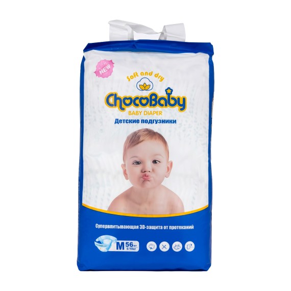 Подгузник CHOCOBABY Մանկական Տակդիր M 56հատ (670155) 