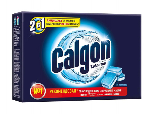 Cleaning agent CALGON PODS 2IN1 35PC 