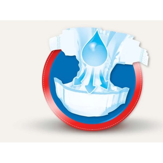 Տակդիր HUGGIES CLASSIC MEGA N3 (4-9KG) 78 PC (543116) 
