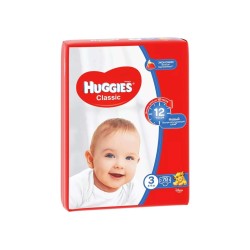Подгузник HUGGIES CLASSIC MEGA N3 (4-9KG) 78 PC (543116) 