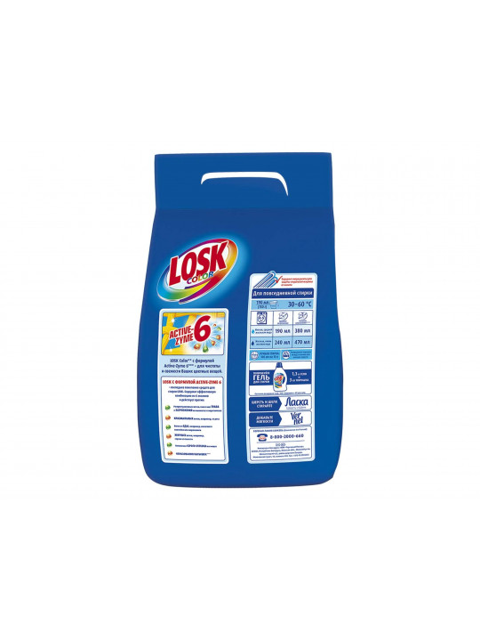 Washing powder and gel LOSK POWDER COLOR 1.35KG 414387