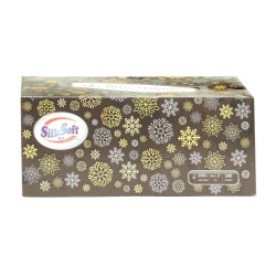 Салфетка SILK SOFT 200 ՀԱՏ 2Շ ՔԱՌԱԿՈՒՍԻ MAXI NEW YEAR (030070) 