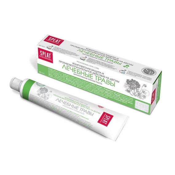 Уход за полостью рта SPLAT  TOOTH PASTE PROFESSIONAL MEDICAL HERBS 40ML (004741) 