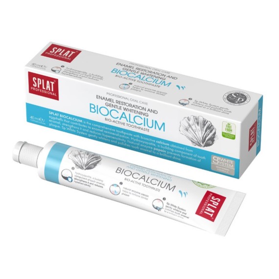 Уход за полостью рта SPLAT  TOOTH PASTE PROFESSIONAL BIOCALCIUM 40ML (004789) 