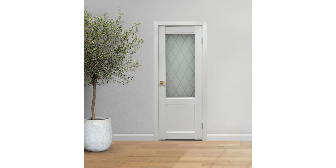 Միջսենյակային դռներ INDOORS GRACE CLASSIC 702 GREEN WOOD БЕЛЫЙ СОФТ ДО (3) (KA-00006659)