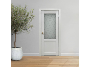 Միջսենյակային դռներ INDOORS GRACE CLASSIC 702 GREEN WOOD БЕЛЫЙ СОФТ ДО (3) (KA-00006659)