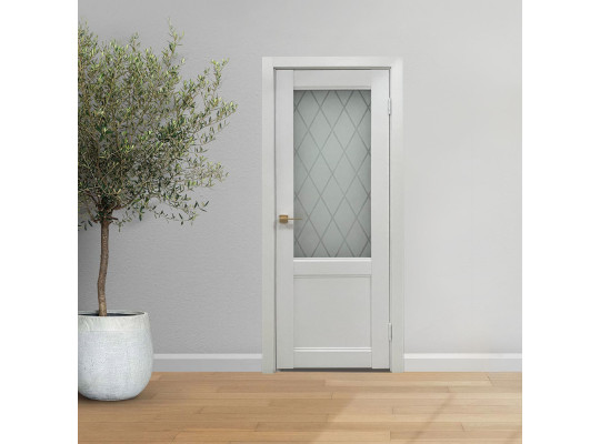 Межкомнатные двери INDOORS GRACE CLASSIC 702 GREEN WOOD БЕЛЫЙ СОФТ ДО (3) (KA-00006659)