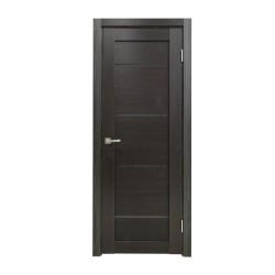 Room doors INDOORS GRACE 204 САТИНАТ ТЕМНЫЙ ОРЕХ 70*200 (врезка под замок) (KA-00005707)