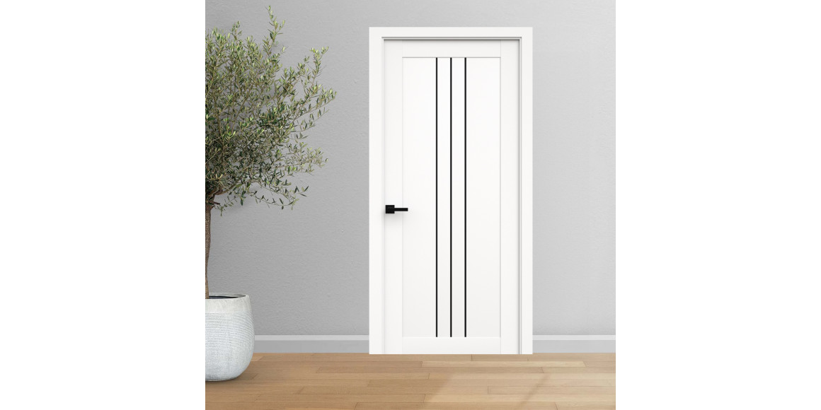 Room doors INDOORS GRACE 401 САТИНАТ ЭМАЛИТ БЕЛЫЙ (3) 