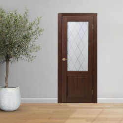 Room doors INDOORS GRACE CLASSIC 602 ФИЛАДЕЛЬФИЯ КОНЬЯК ДО 70*200 (врезка под замок) (KA-00005731)