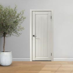 Межкомнатные двери INDOORS GRACE CLASSIC 606 GREEN WOOD КАПУЧИНО СОФТ ДГ 70*200 (врезка под замок) (KA-00006675)